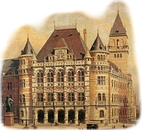 Alte Ansicht des Landgerichts Bremen